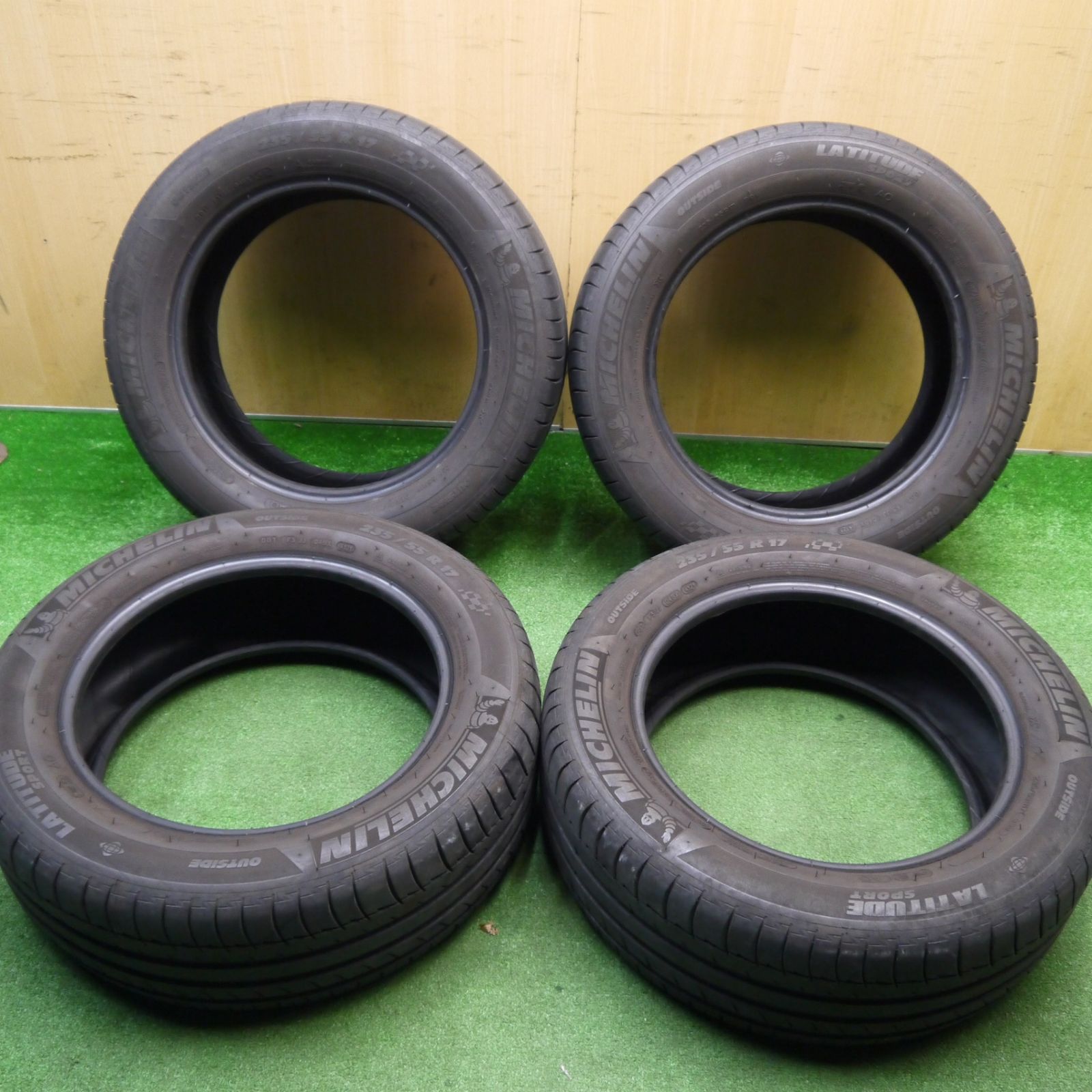4本価格 21年 235 55 R 17 ミシュラン SPORT AO タイヤ 17インチ アウディ Q 3 ワーゲン ティグアン BMW X ボルボ XC 70 V 60 等 ノタ