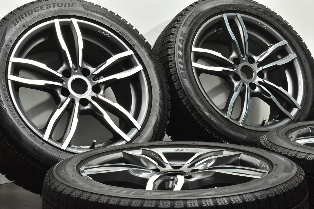 バリ溝 MAK LUFT FF 17 in 7 5 J 30 PCD 112 ブリヂストン ブリザックVRX 2 225 50 R BMW G 20 3シリーズ 22 4シリーズ 室内保管