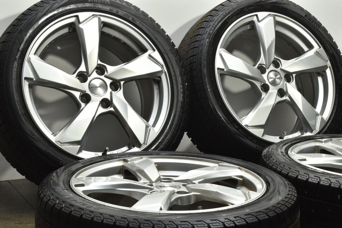 程度良好 17 in 7 J 42 PCD 108 ハブ径65 1 mm ピレリ アイスゼロアシンメトリコ 225 45 R プジョー PEUGEOT 308 平座ボルト