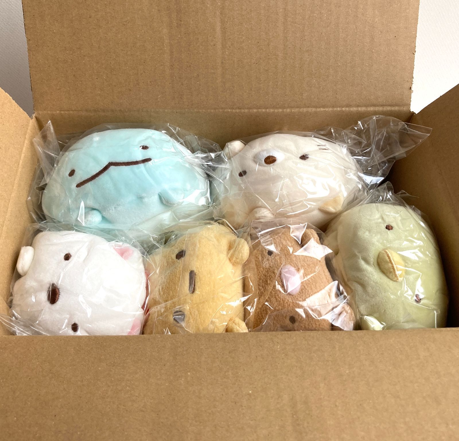 6種セット SAN-X すみっコぐらし スーパーもーちもちぬいぐるみ まとめ