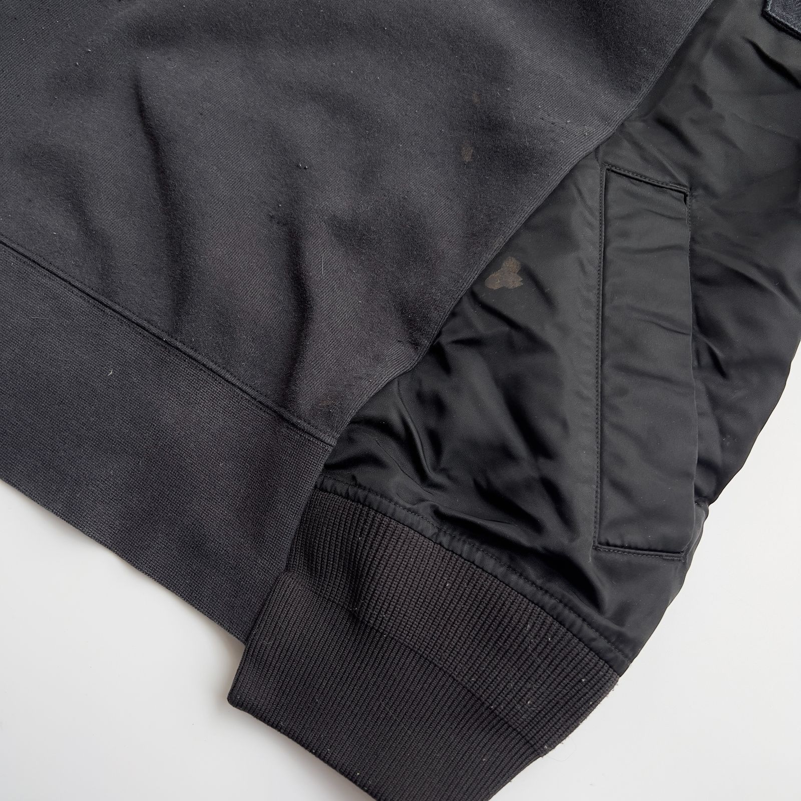 NIKE × sacai (ナイキ × サカイ) 再構築 ドッキングパーカー