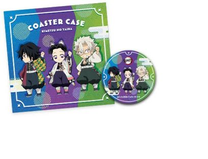 鬼滅の刃 ufotable アクリルコースター　冨岡義勇 胡蝶しのぶ 鬼滅の刃 コースターファイル vol2.A ufotable 胡蝶しのぶ 冨岡義勇