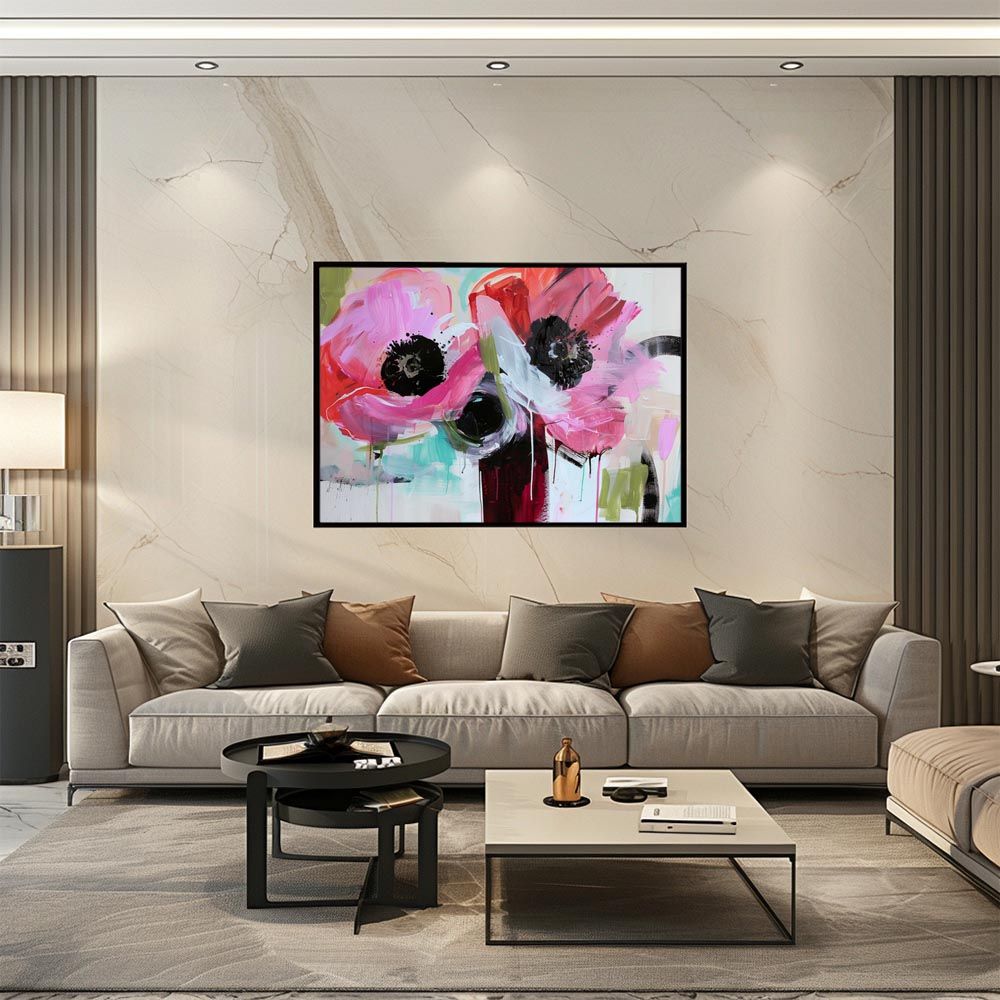 F0号】アーティチョークの花 原画 油絵 A1サイズ（約59x84cm）】【lh