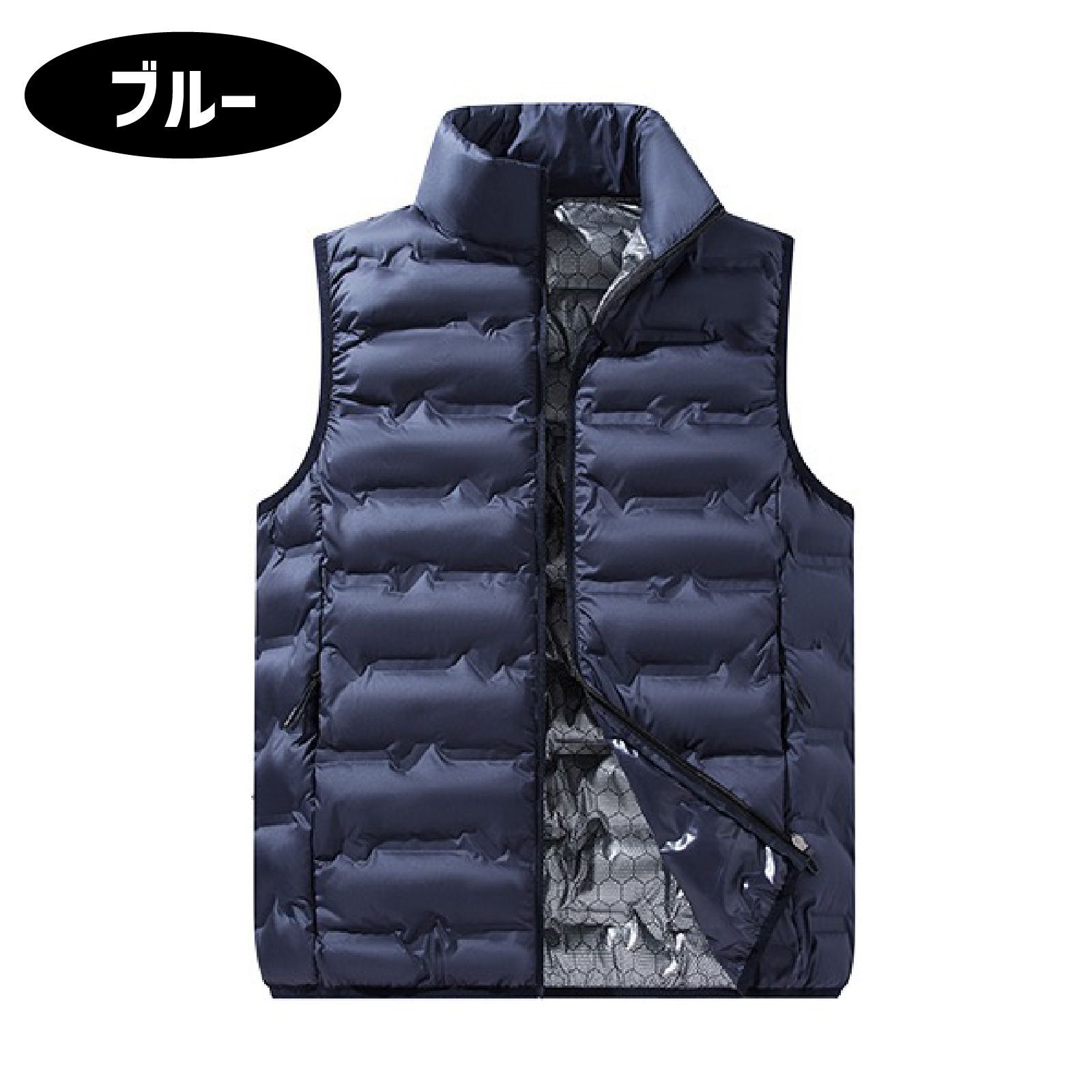 ゴルフベスト 85%ダックダウン メンズ 防寒 軽量 暖かい 撥水