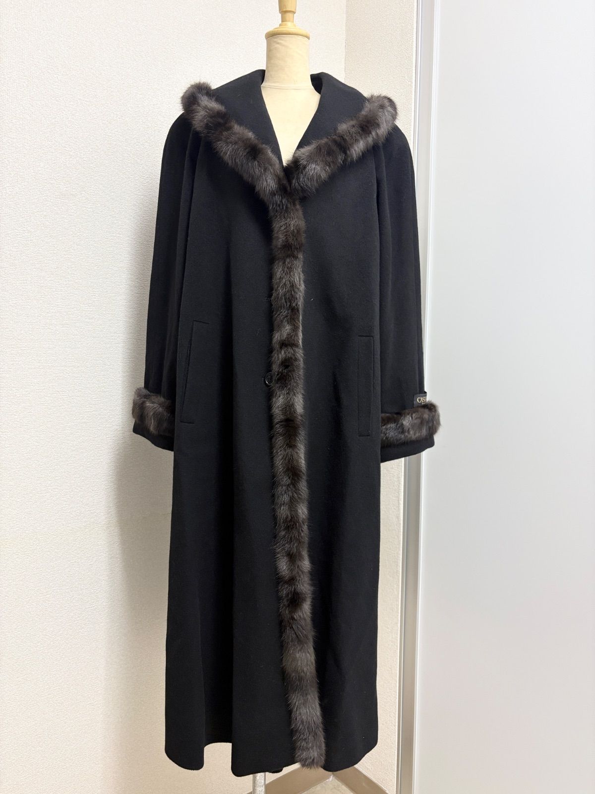 カシミヤ ロングコート Mサイズ C2512103