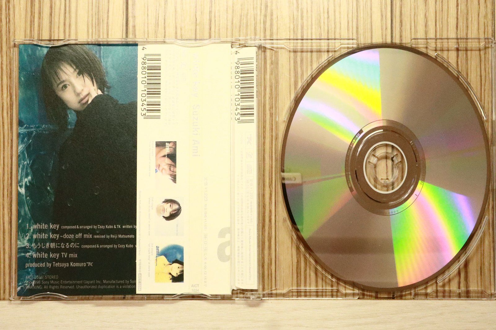 Amiページ 国内盤CD☆鈴木あみ /Ami Suzuki□ white key 【AICT1034