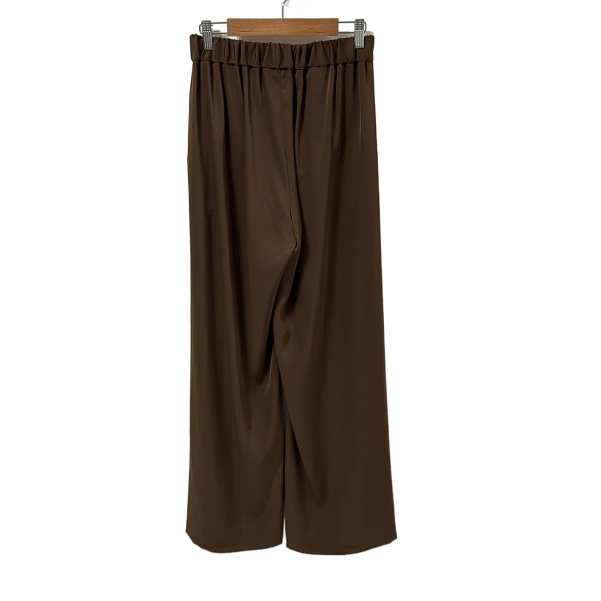 ColPierrot コルピエロ パンツ サイズ36 S レディース - ダークブラウン フルレングス ウエストゴム