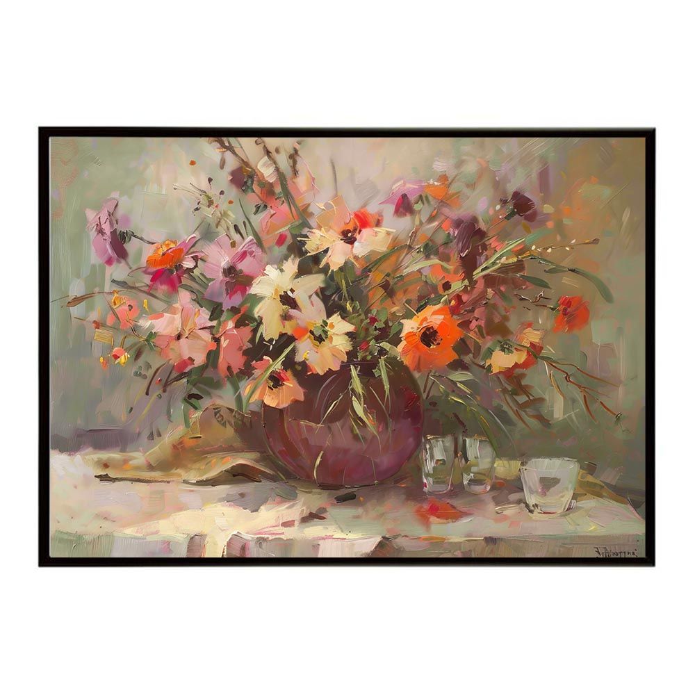 パンフラワーの絵画 16世紀の絵画の世界！『ダッチアンドフレミッシュ』を活けてみる