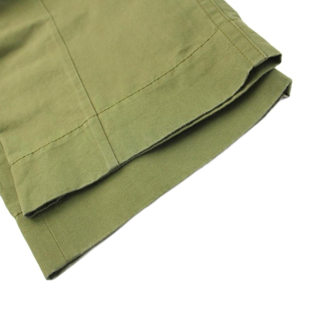 【中古】マルニ MARNI ミリタリーパンツ ワイド テーパード 38 カーキ /KH レディース マルニ MARNI ミリタリーパンツ ワイド テーパード 38 カーキ /KH