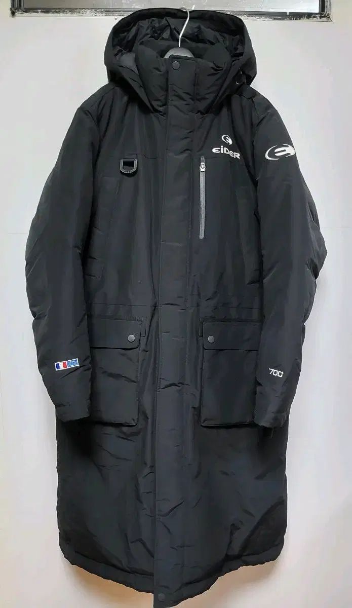 EIDER タイタン II 700 ロング丈ダウンジャケット L ブラック