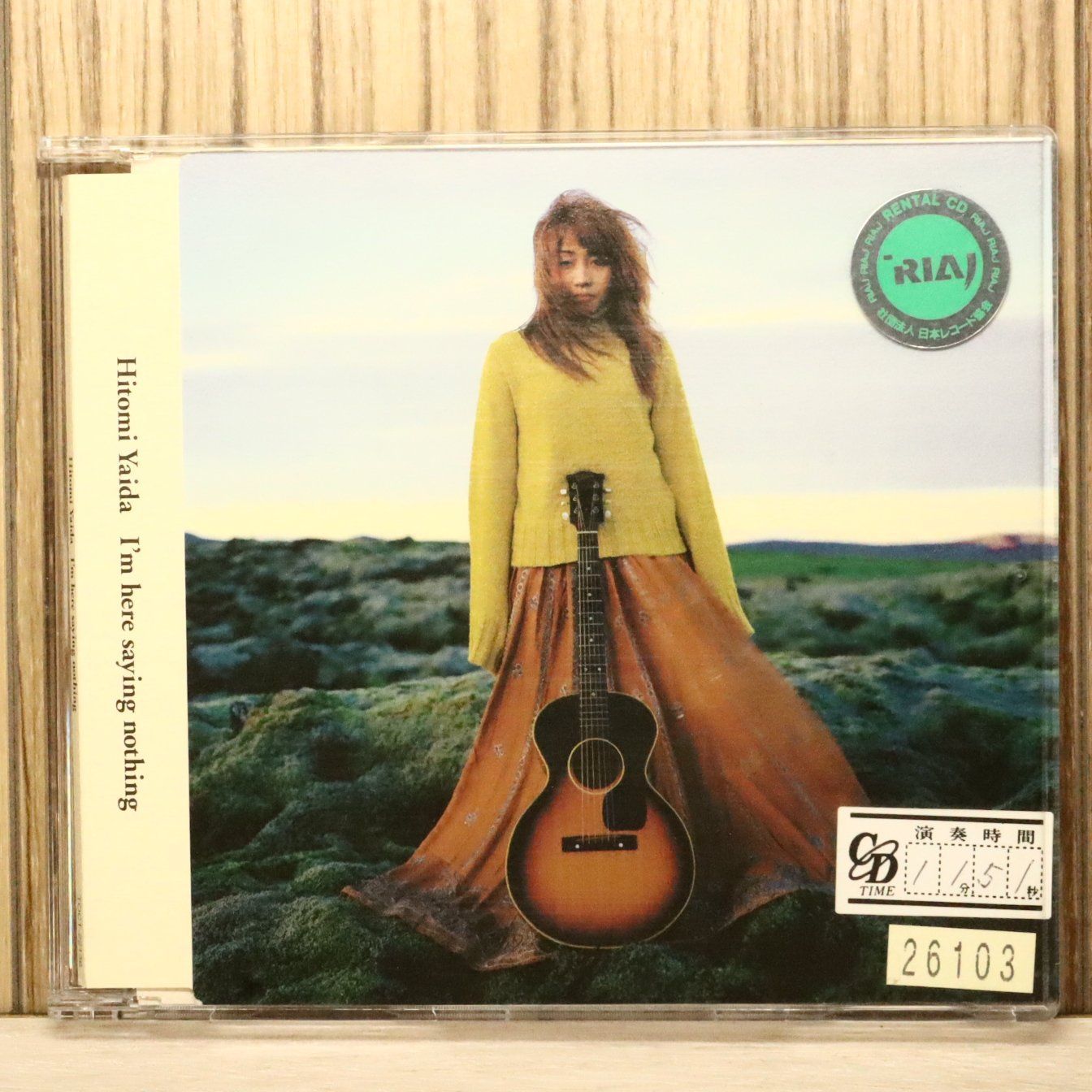 国内盤CD☆矢井田瞳/Hitomi Yaida□ I′m here saying nothing