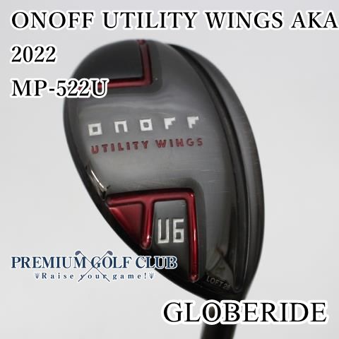 オノフ ONOFF ユーティリティ UT WINGS AKA 赤 2025 MP 522 U R 2 6 26度 5572