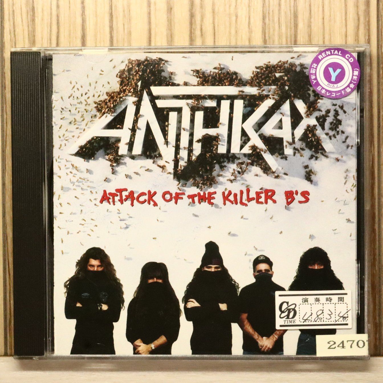 国内盤CD☆アンスラックス/ANTHRAX□ アタック・オブ・ザ・キラー
