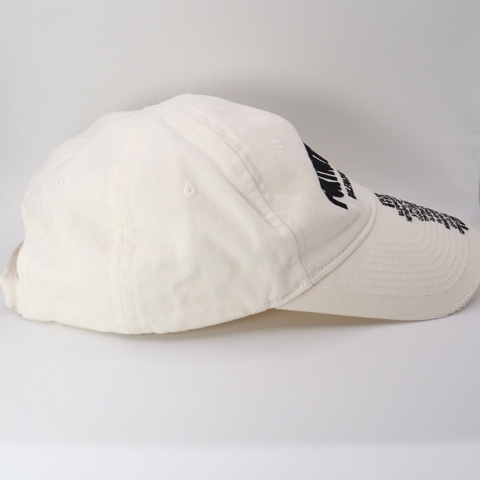 BALENCIAGA フォートナイトコラボ ロゴ キャップ ホワイト