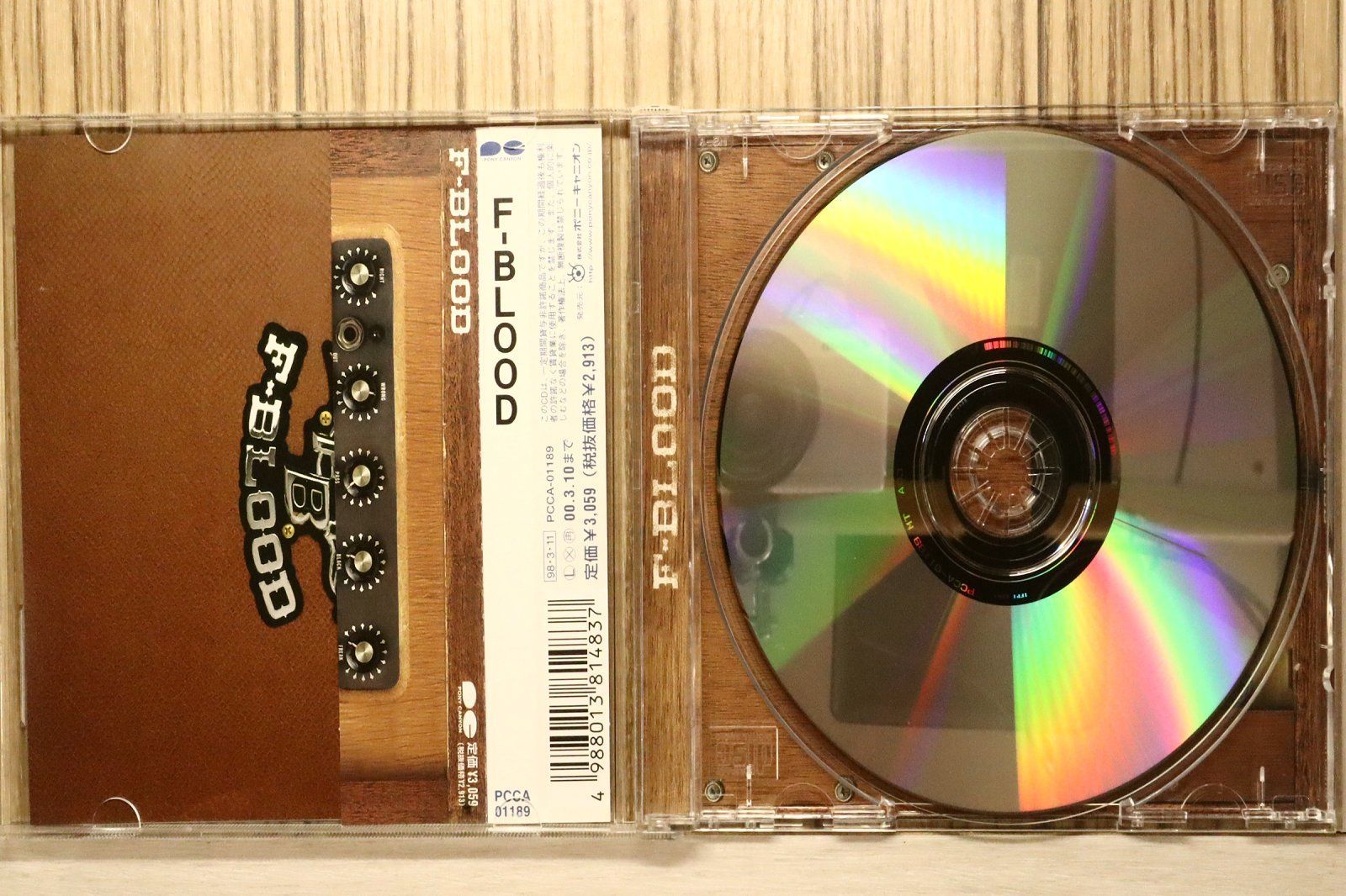 国内盤CD☆エフブラッド/F-BLOOD□ F-BLOOD 【PCCA01189/4988013814837