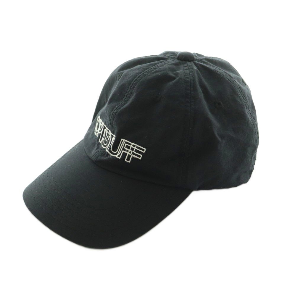 オプトスタフ 6 PANEL NYLON CAP パネル ナイロン キャップ 帽子 刺繍 黒 ブラック MI OS SH