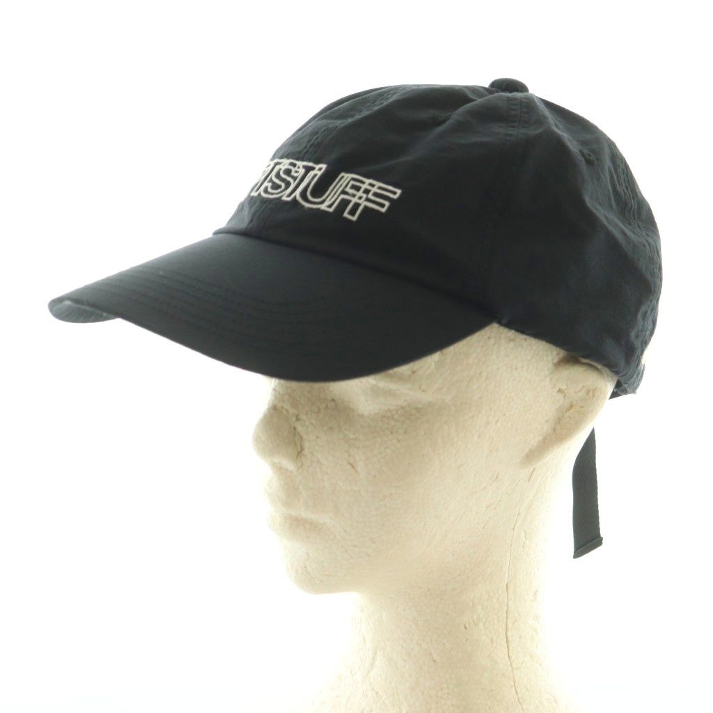 オプトスタフ 6 PANEL NYLON CAP パネル ナイロン キャップ 帽子 刺繍 黒 ブラック MI OS SH