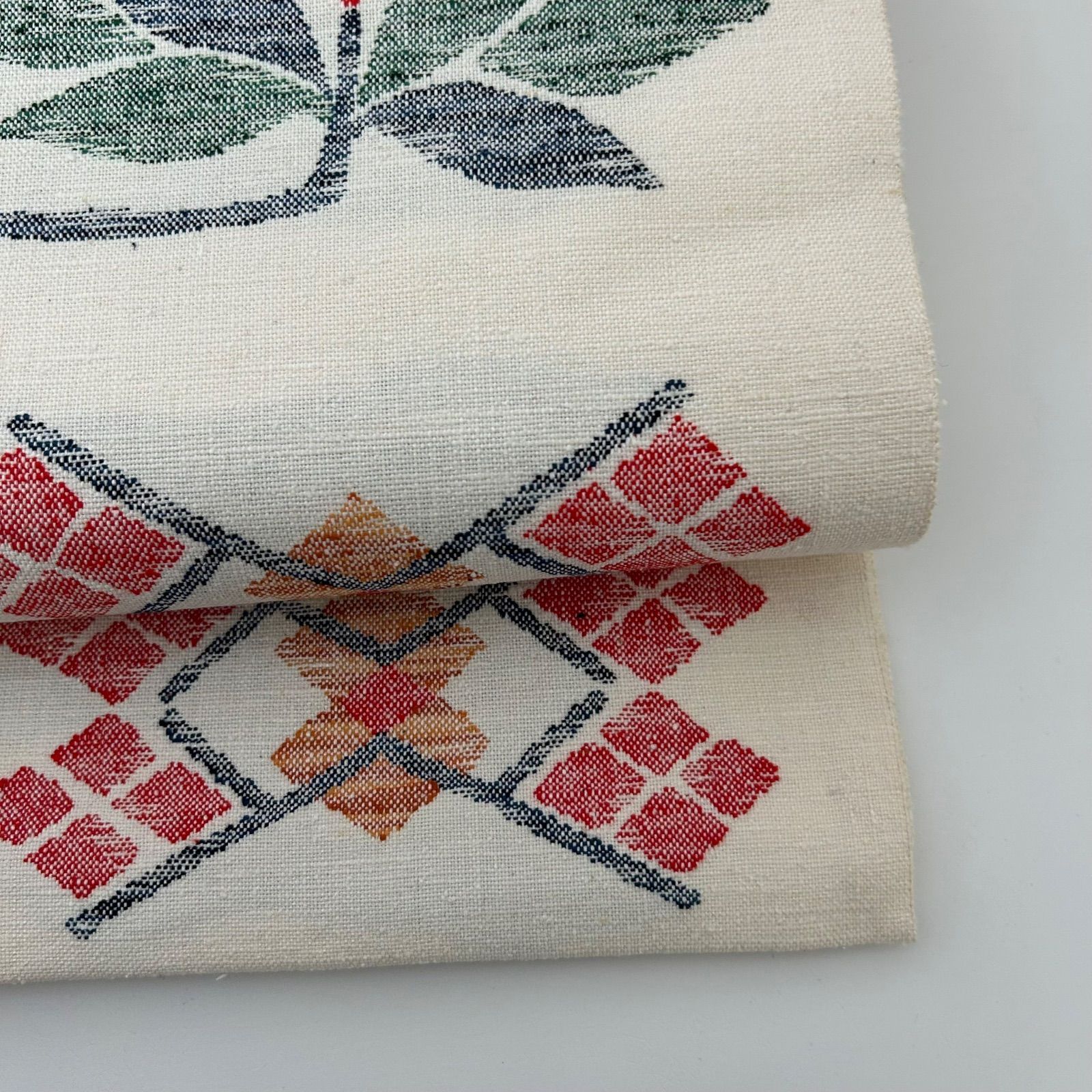 名古屋帯 真綿紬 可愛い織り出し 八寸 正絹 着物 MA-2270 - メルカリ