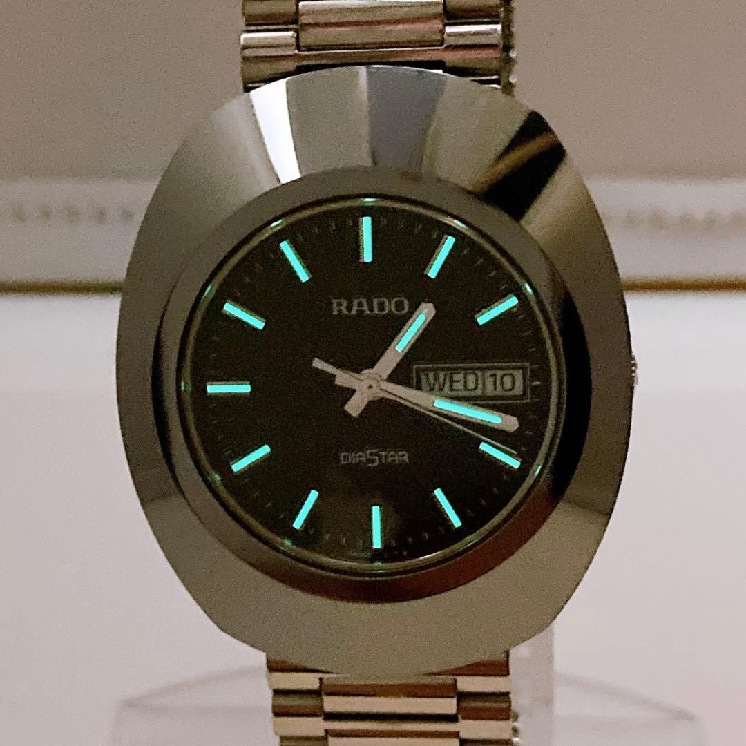 606 RADO ラドー ダイヤスター 114.0391.3 デイデイト 腕時計 - メルカリ