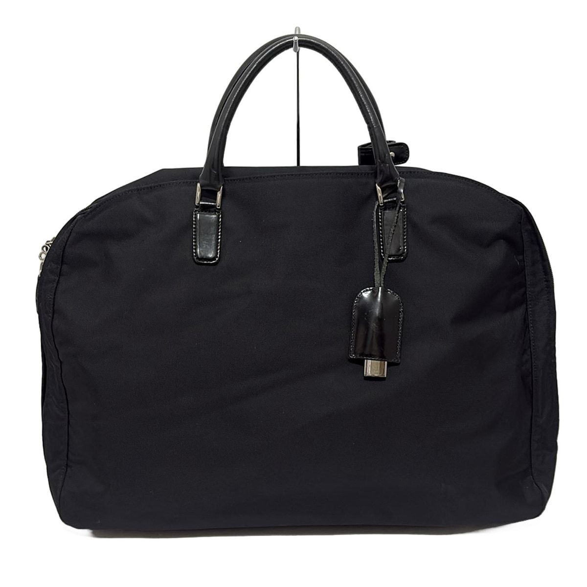 SAZABY サザビー ボストンバッグ - 黒 本体ロックなし