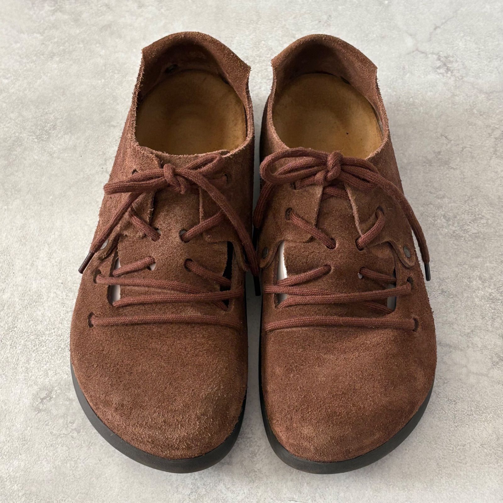 ビルケンシュトック モンタナ レザーサンダル ブラウン 茶