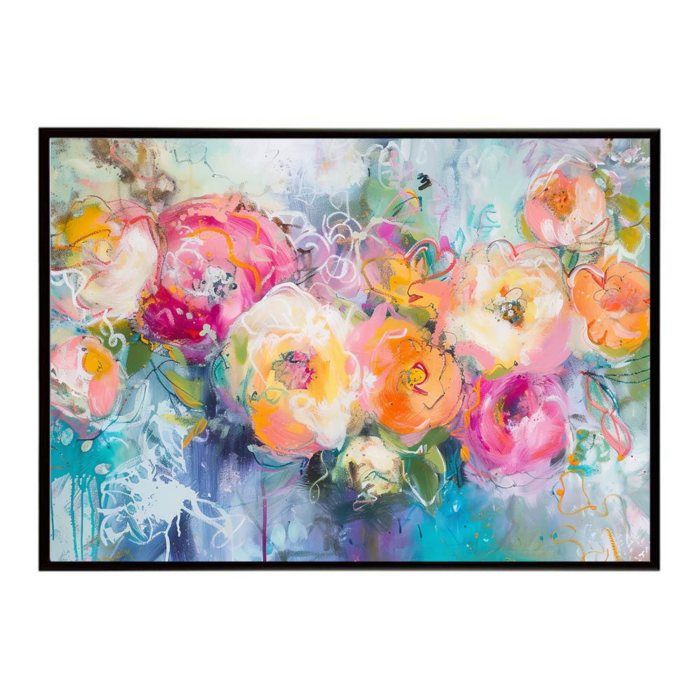 フラワーアート絵画 フラワー2 | CSI-Selected Gallery-