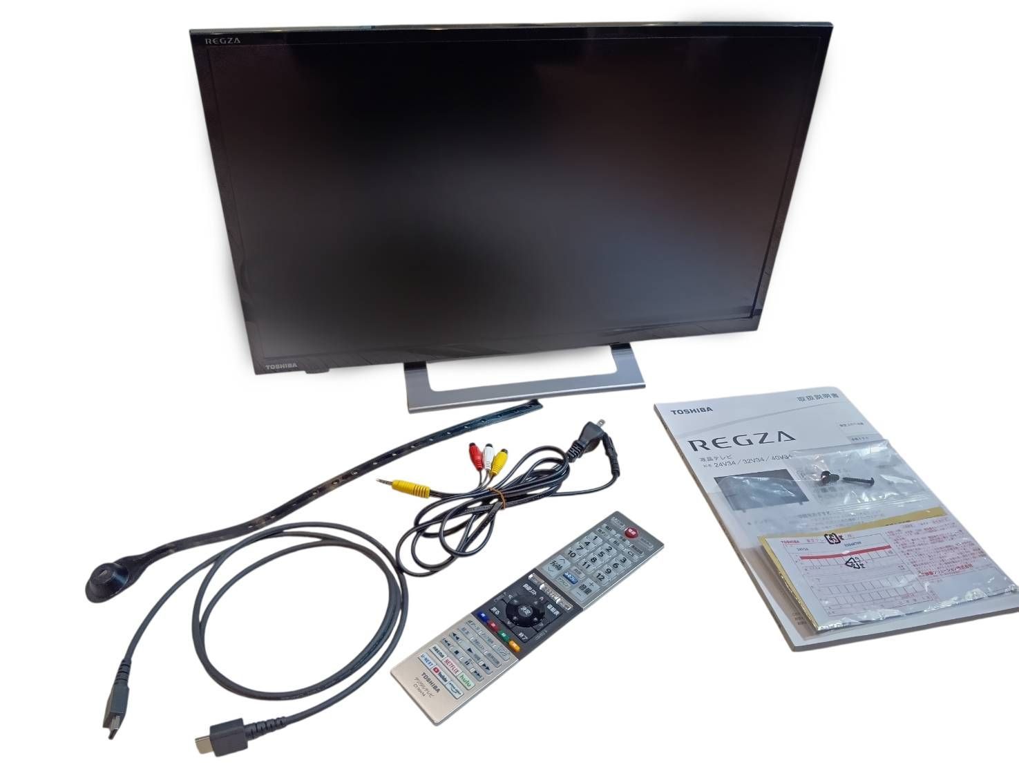 TOSHIBA 東芝 REGZA レグザ 24 V 34 24型 液晶テレビ 2021年製