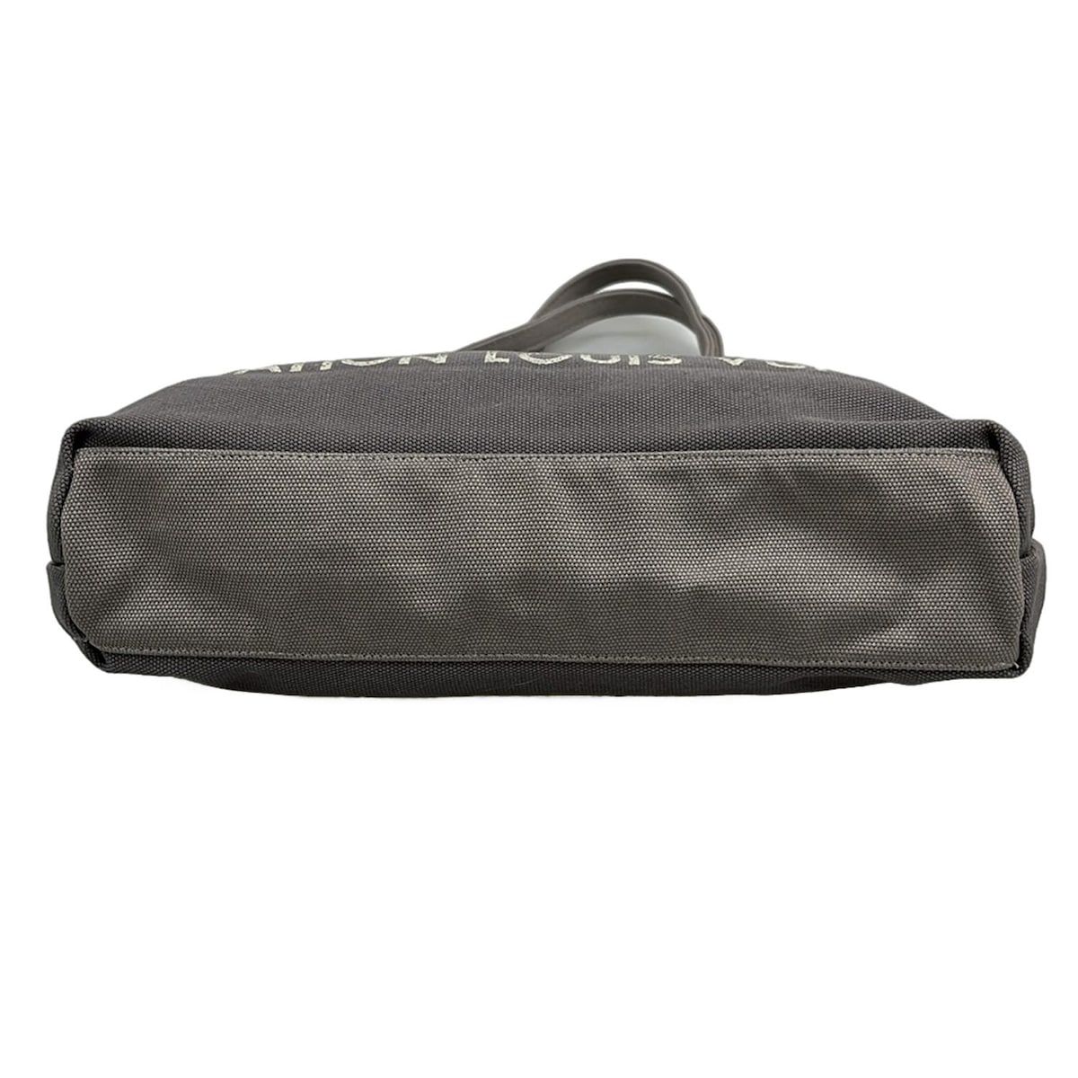 LOUIS VUITTON(ルイヴィトン) トートバッグ - グレー×アイボリー