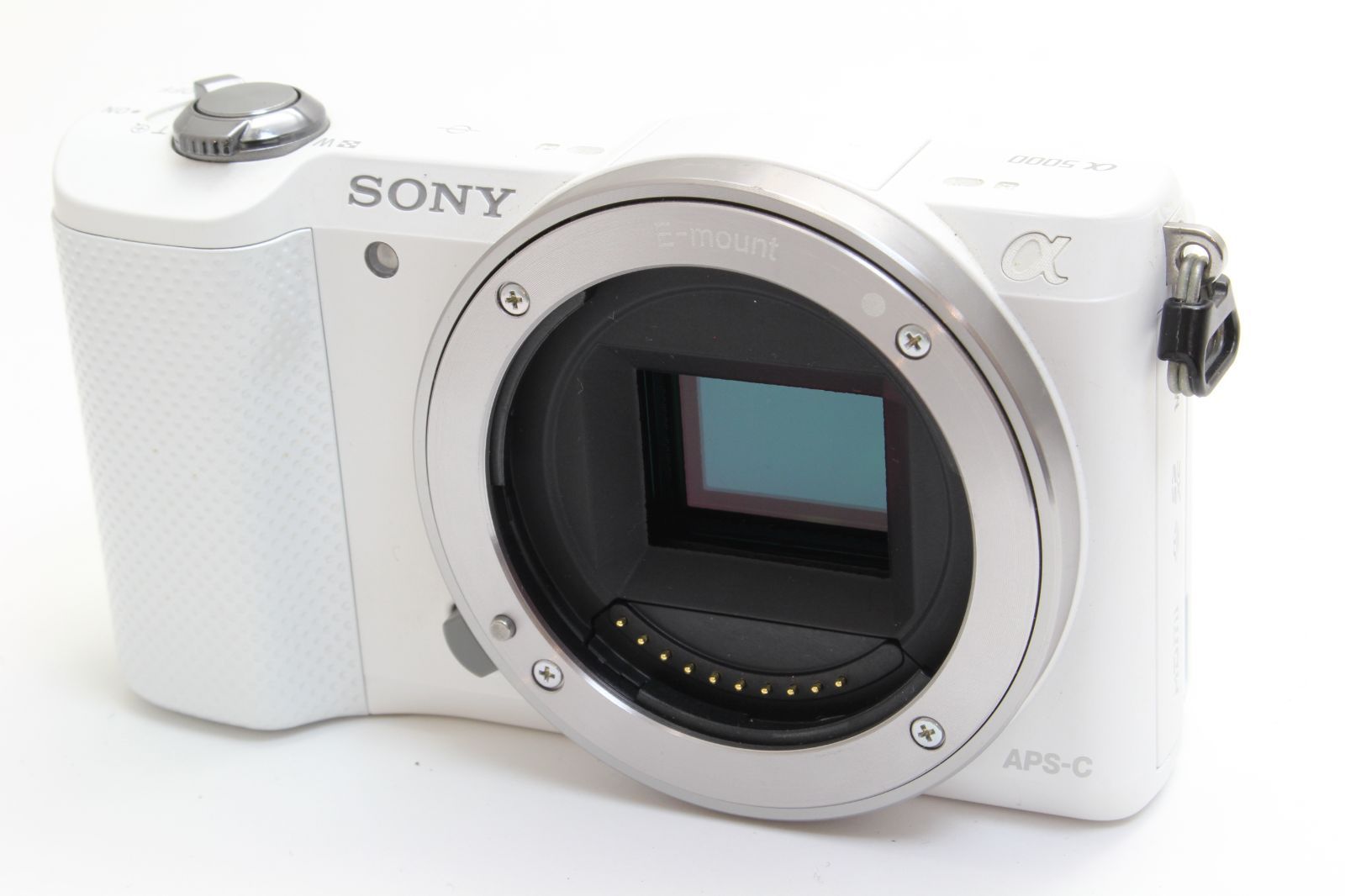 中古ソニー B+ (並品) SONY ソニー α5000 ボディ ホワイト ショット数 