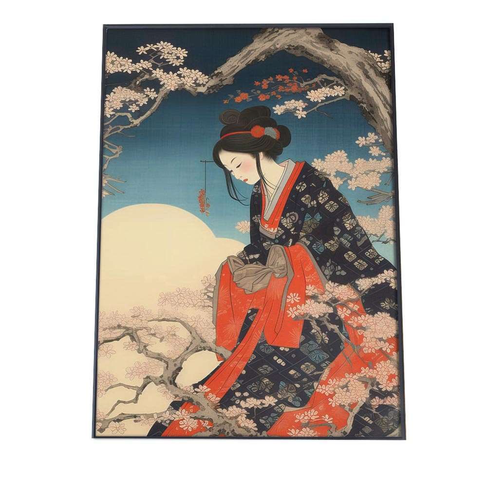 A1サイズ（約59x84cm）】【lh-poster-819】令和の浮世絵 版画風