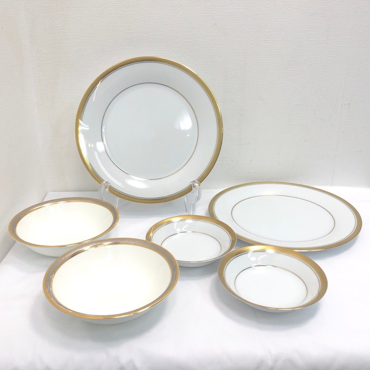 Noritake ノリタケ 金彩プレート 6点セット BALMORAL バルモラル 大皿