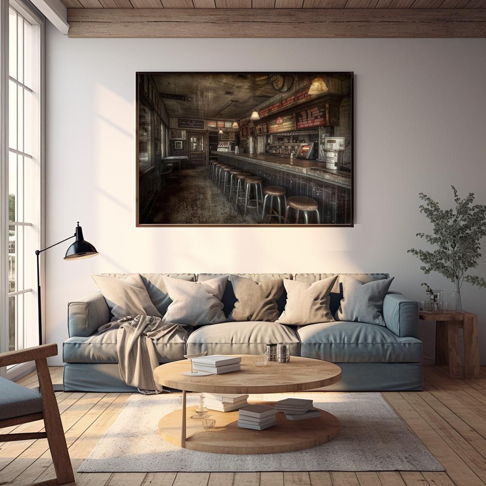 B1サイズ（約73x103cm）】【lh-poster-8201】コンセプトアート レトロ