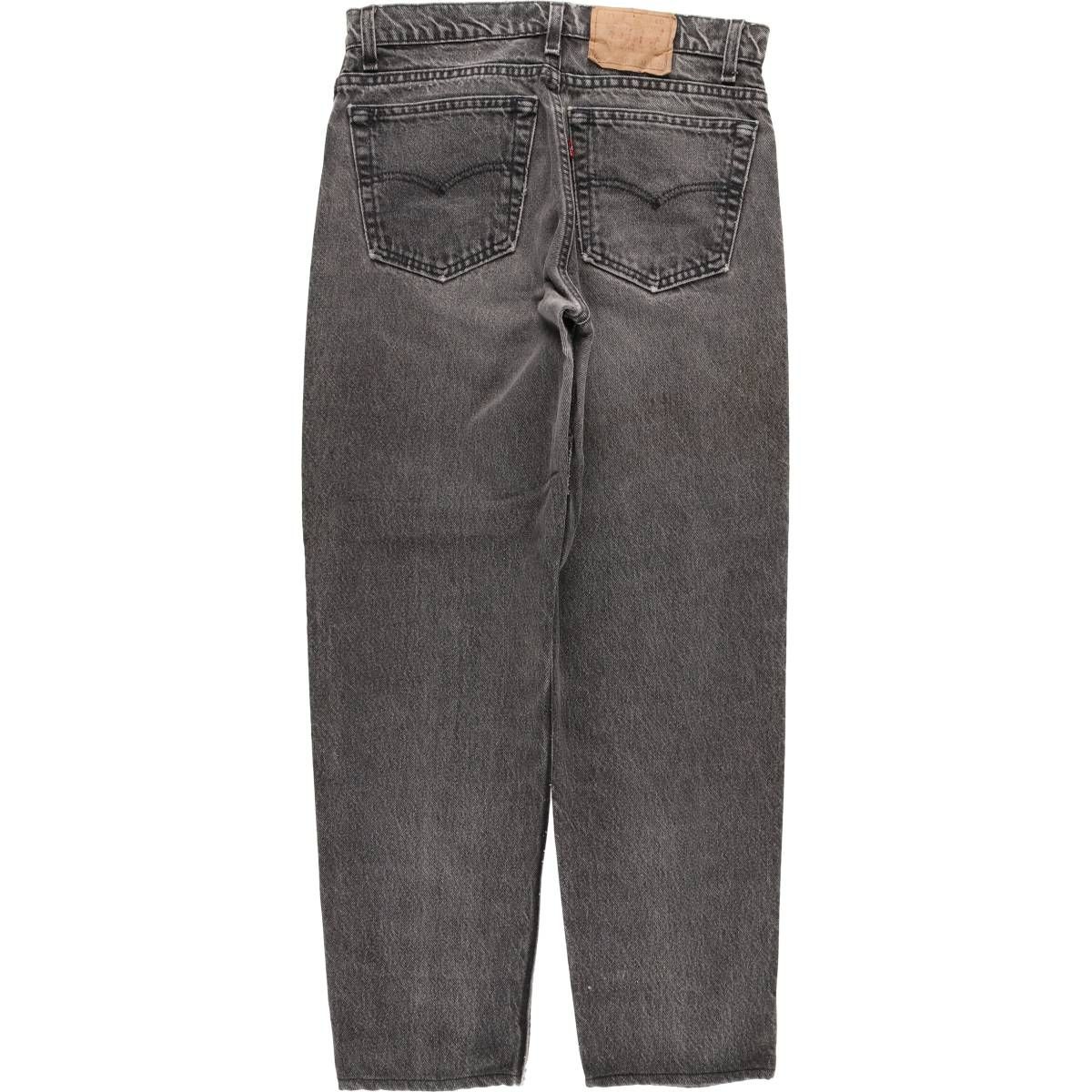 古着 90年代 リーバイス Levi s 560 0260 RELAX FIT TAPERED LEG ブラックデニム テーパードデニムパンツ メンズw 31相当 evb 030857