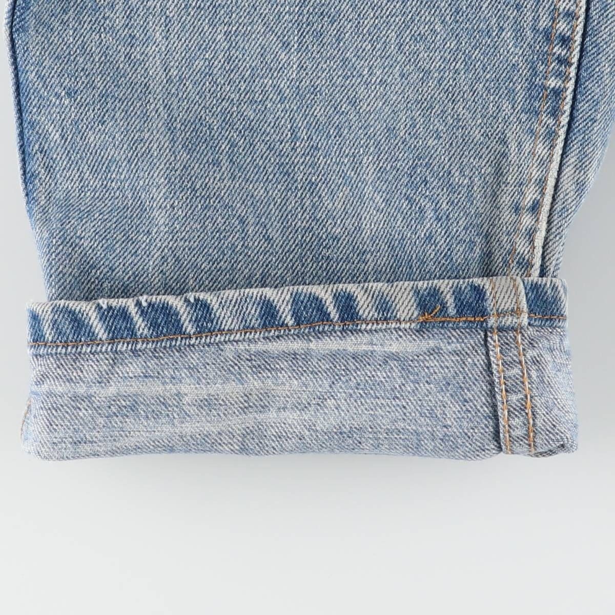 テーパードデニムパンツ