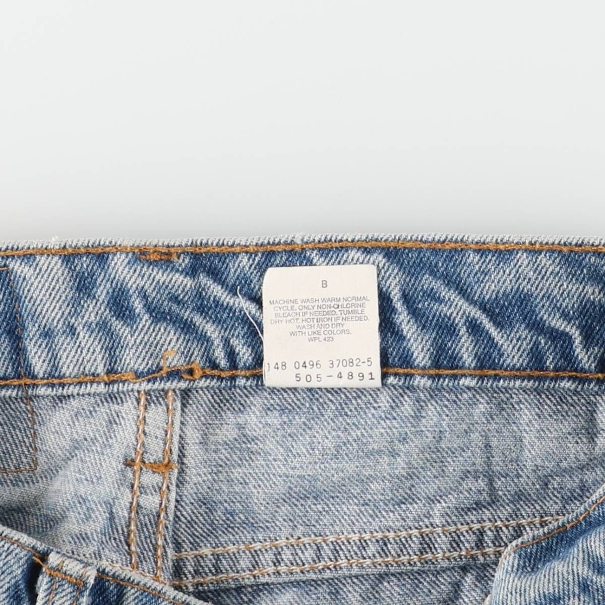  古着 90年代 リーバイス Levi s 505 4891 REGULAR FIT LEG テーパードデニムパンツ メンズw 30相当 ヴィンテージ eaa 597538 その他 メンズ