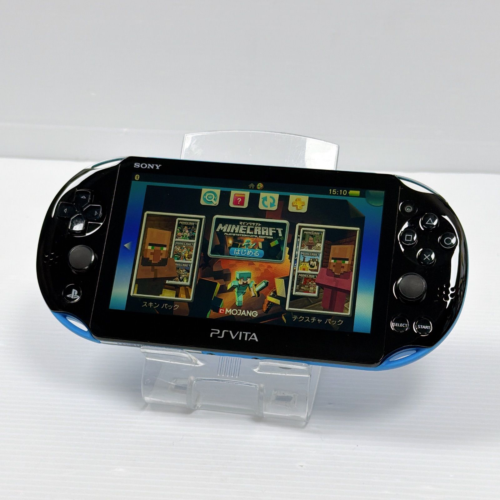 極美品 PSVITA PCH 2000 ブルーブラック PlayStation Vita FW3.74