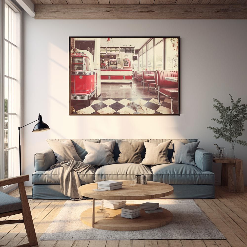 B2サイズ（約51x73cm）】【lh-poster-8213】コンセプトアート レトロ