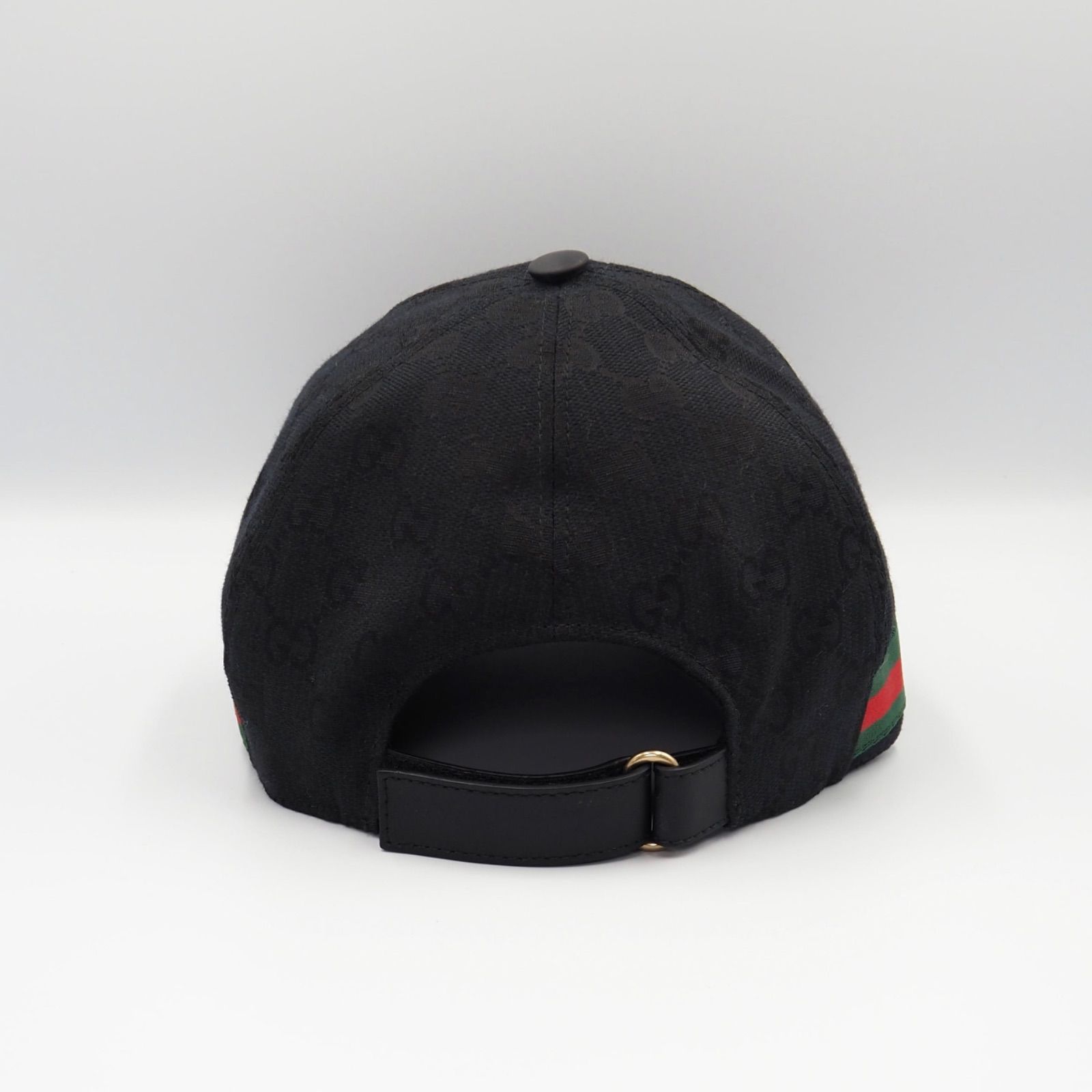 GUCCI ベースボールキャップ GGキャンバス シェリーライン グッチ