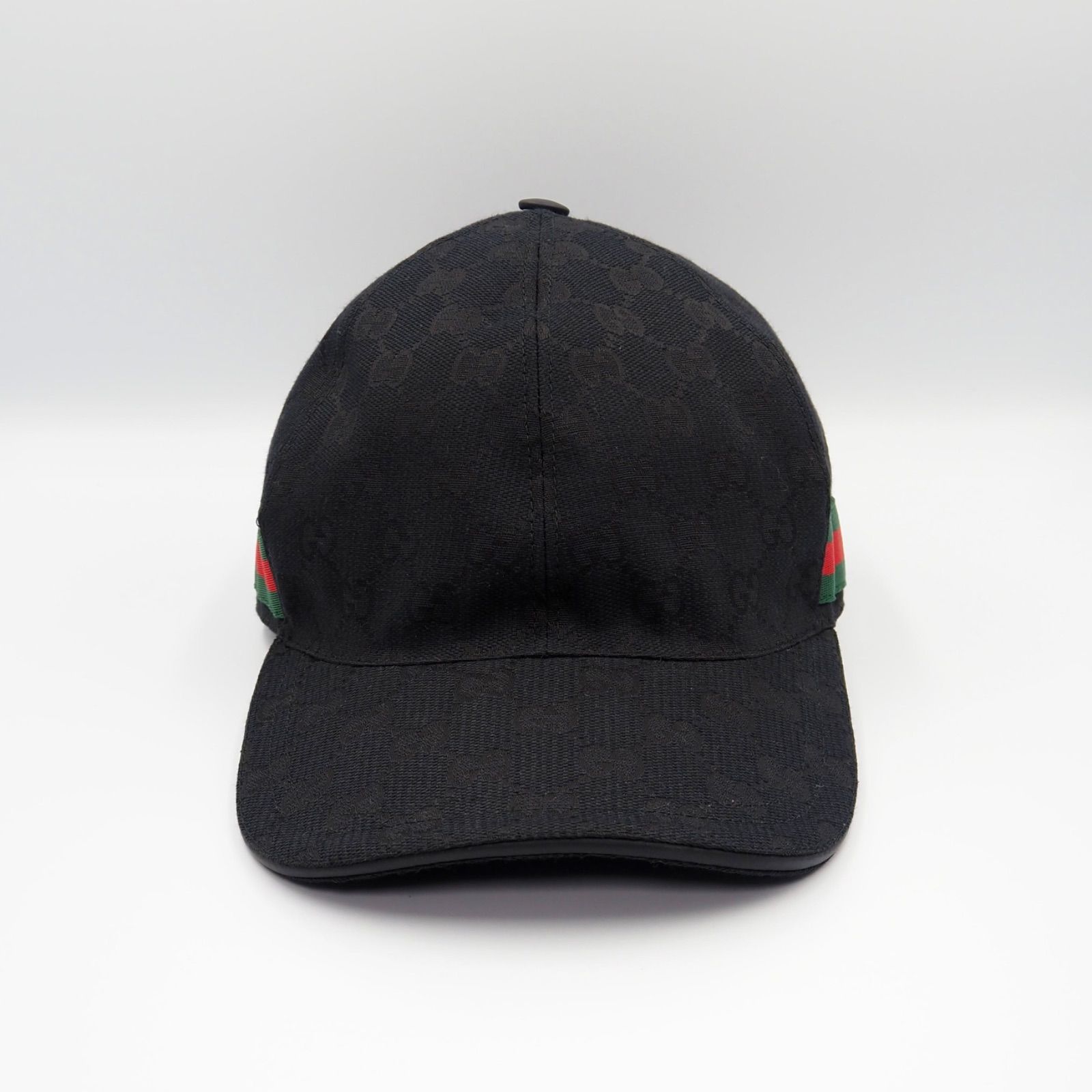 GUCCI ベースボールキャップ GGキャンバス シェリーライン グッチ