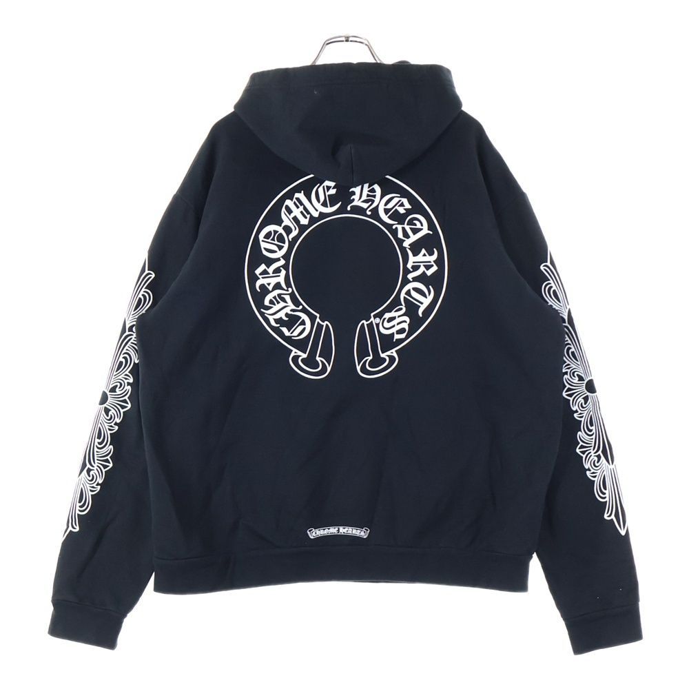 CHROME HEARTS (クロムハーツ) Floral Cross Horseshoe Pullover