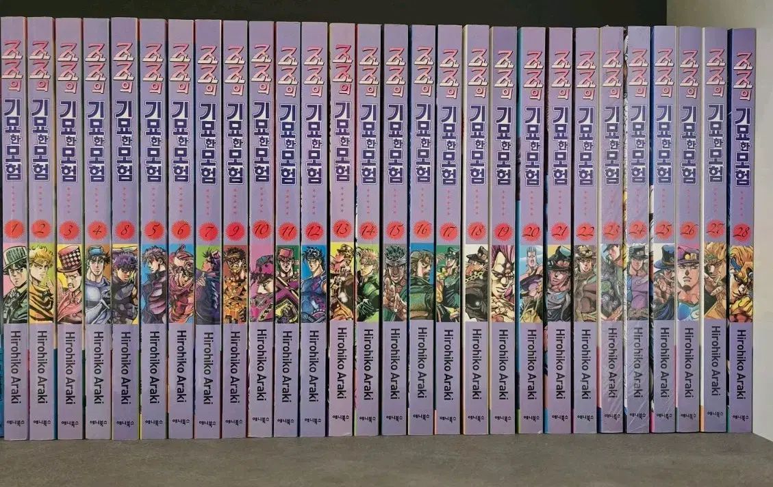 ジョジョの奇妙な冒険 漫画本 1～28巻セット
