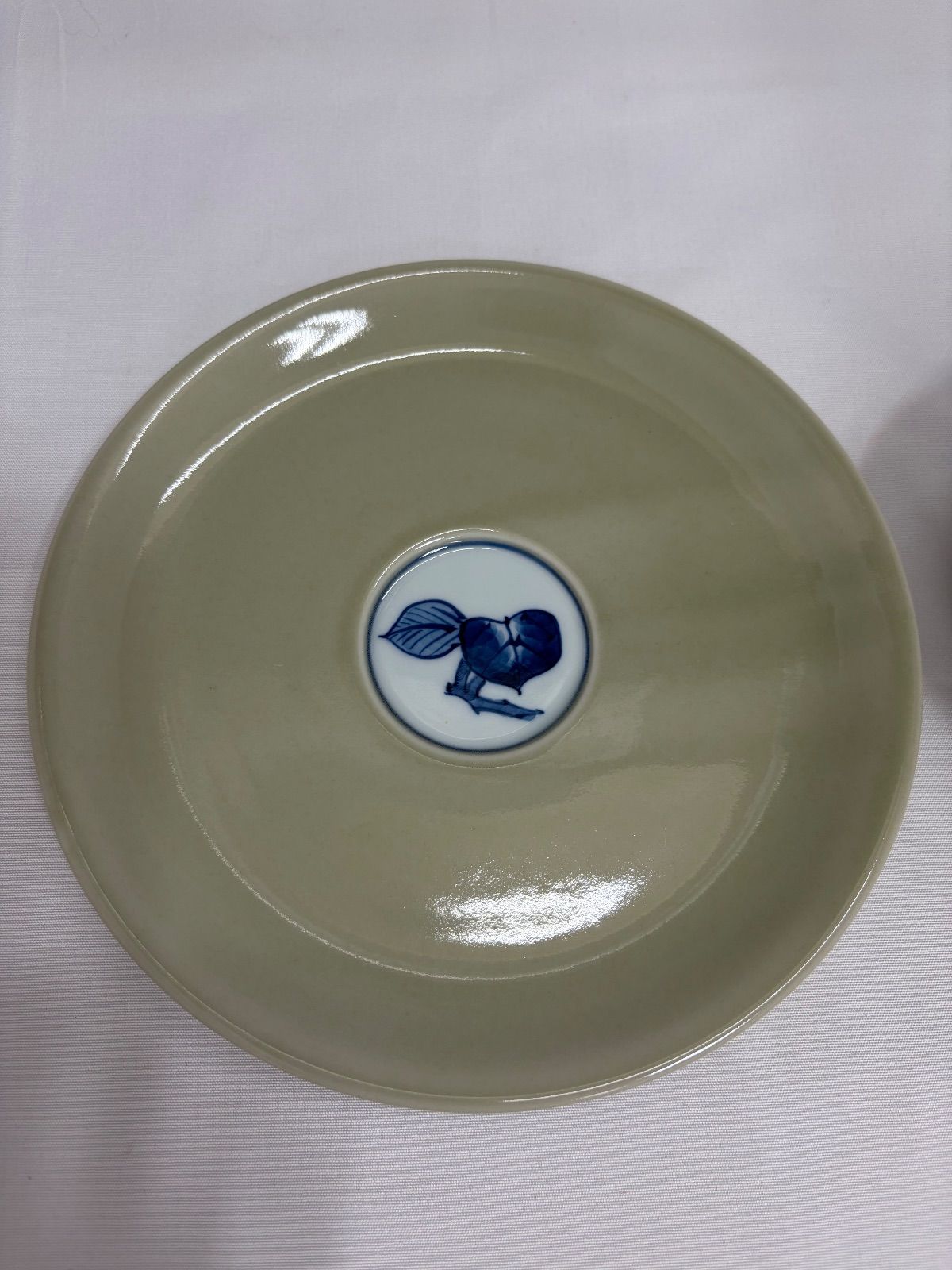  源右衛門窯 ティファニー源 カップ＆ソーサー 青磁木の葉文 ティファニーコラボ カップ ソーサー コーヒー ティーカップ