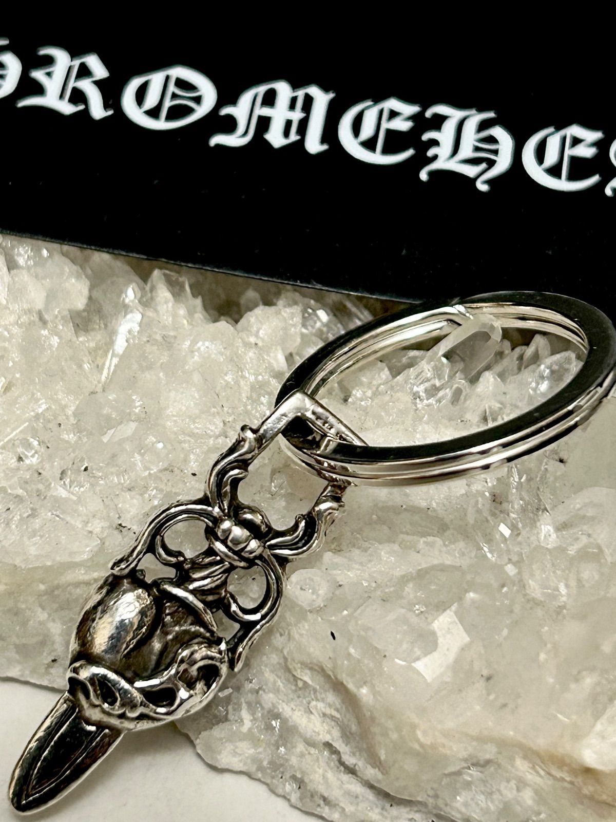 帝王クロムハーツシンボリックモデル枯渇 DAGGER HEARTキーリング