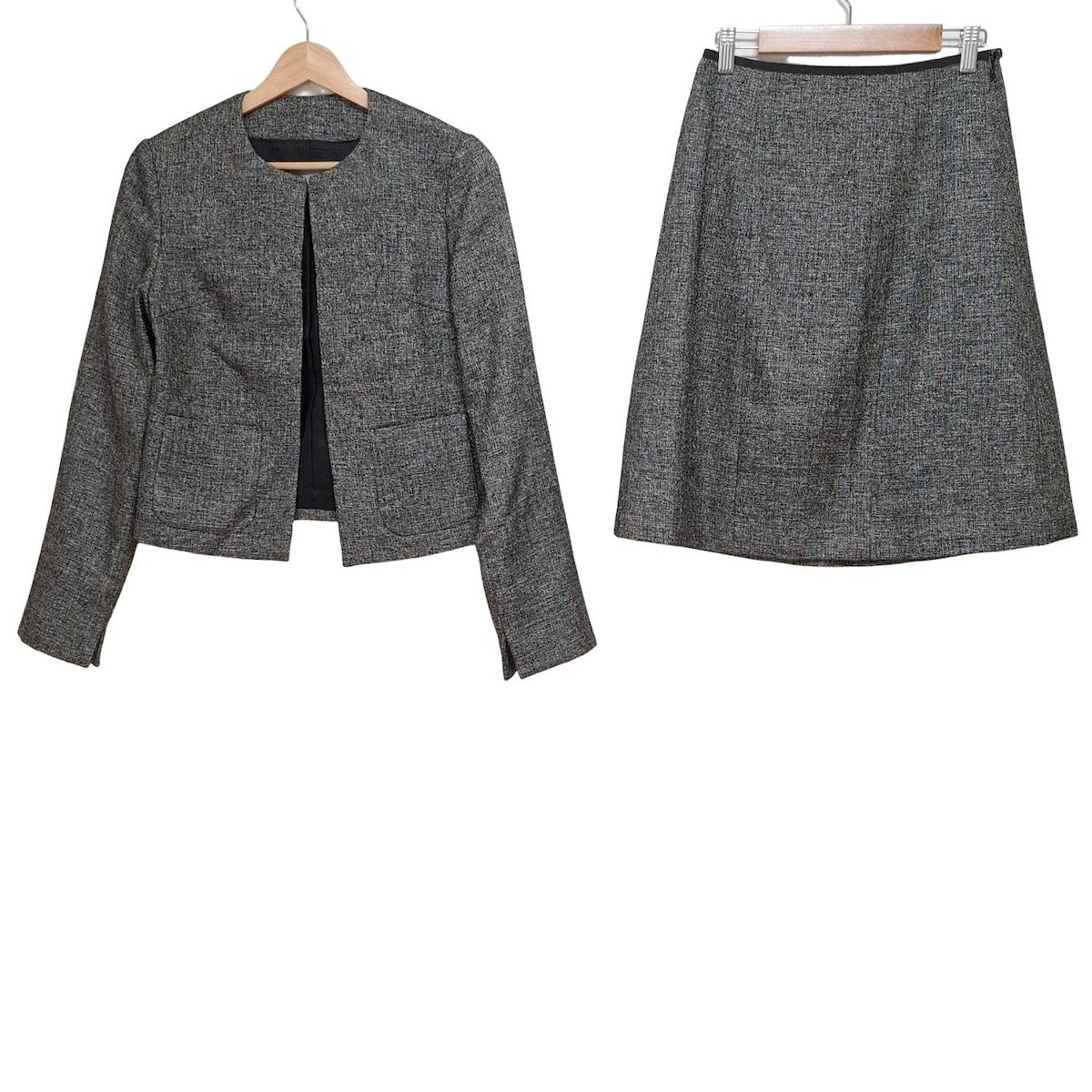 theory luxe セオリーリュクス スカートスーツ レディース - グレー×黒