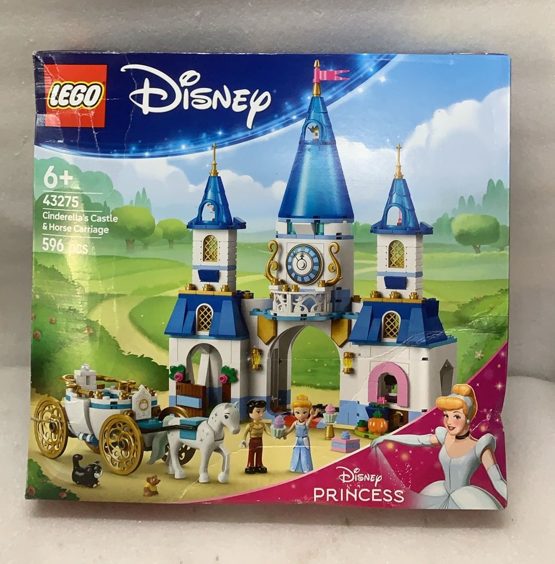 レゴ LEGO ディズニープリンセス シンデレラのおしろと馬車 おもちゃ--524956
