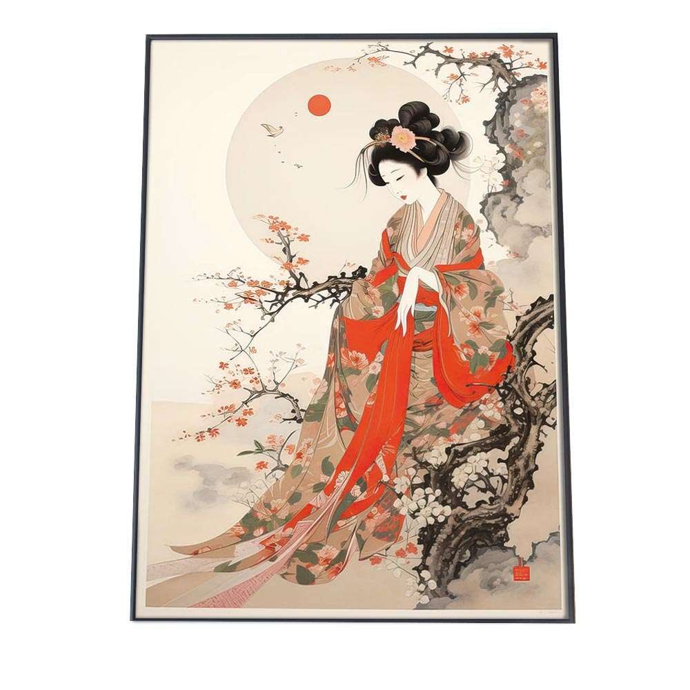 A1サイズ（約59x84cm）】【lh-poster-830】令和の浮世絵 版画風