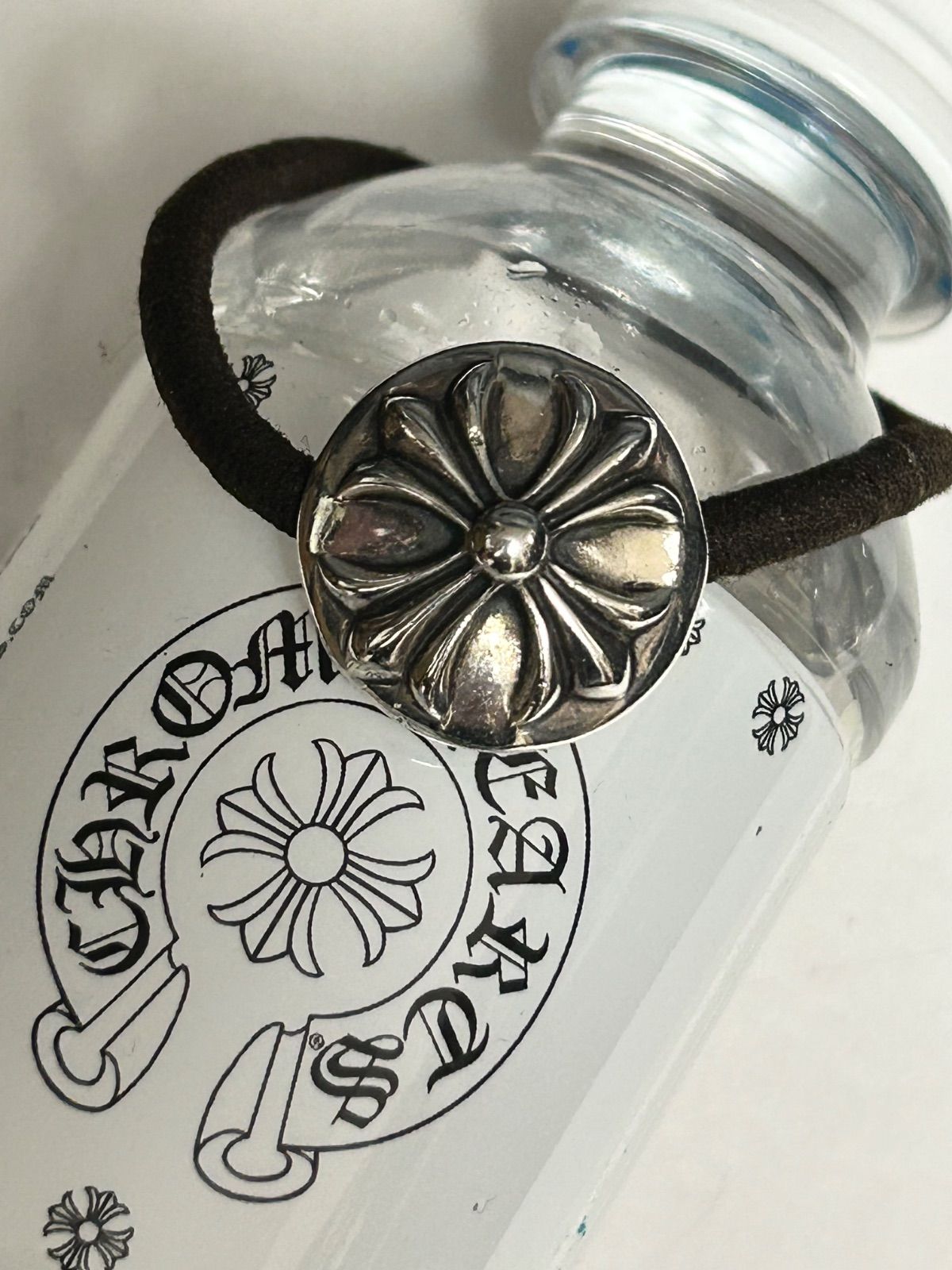 ヴィンテージクロムハーツ オールド刻印モデルクロスボールコンチョヘアバンド