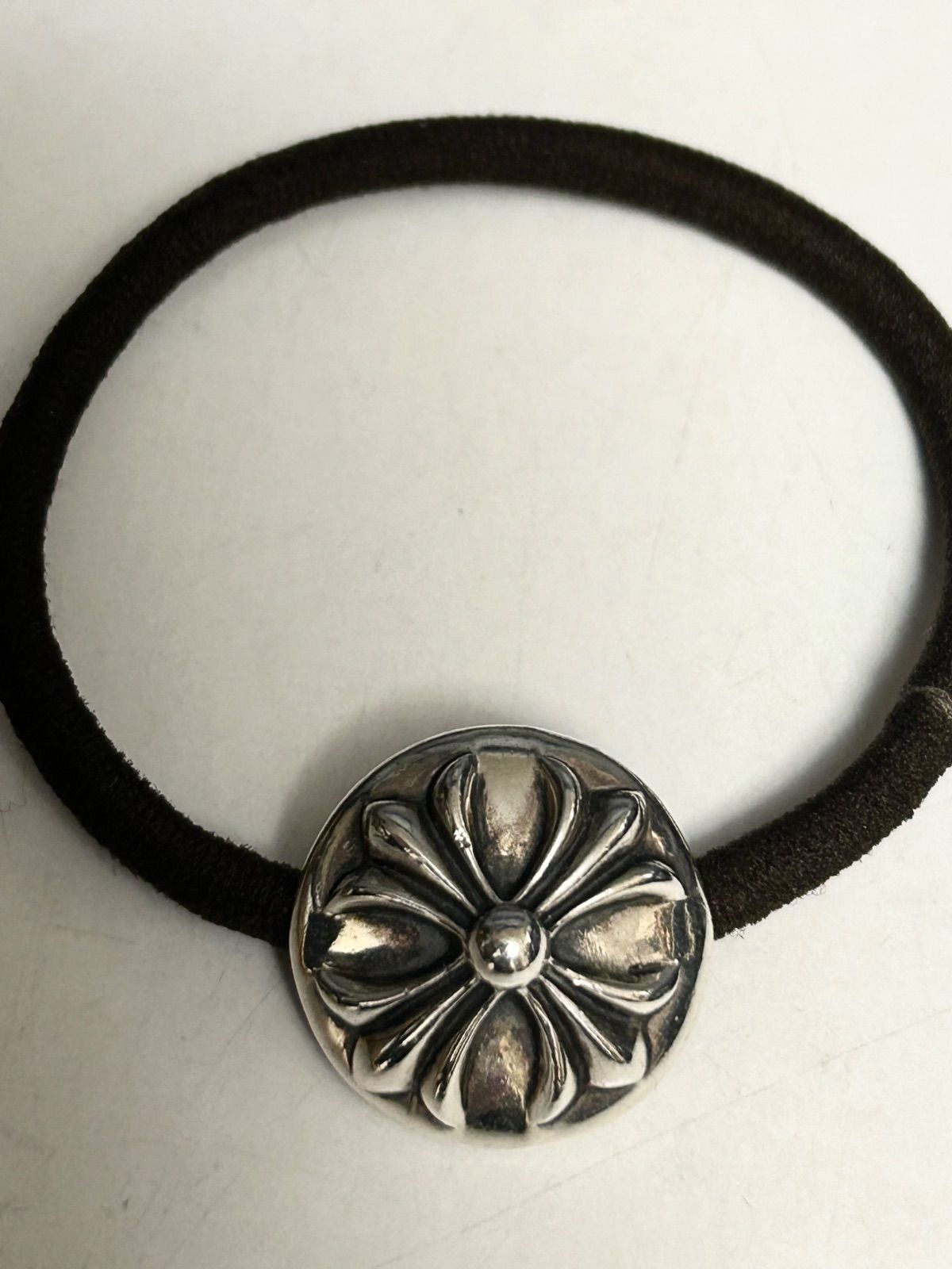 ヴィンテージクロムハーツ オールド刻印モデルクロスボールコンチョヘアバンド