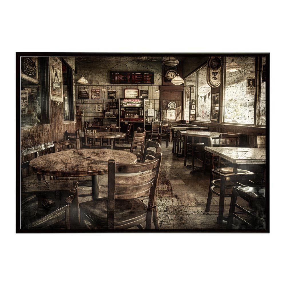 A2サイズ（約42x59cm）】【lh-poster-8257】コンセプトアート レトロ