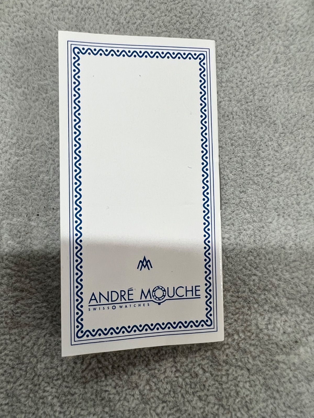  ANDRE MOUCHE フラワーデザイン バングルウォッチ 腕時計(クォーツ) 腕時計(アナログ)